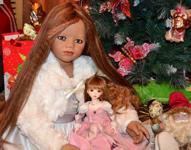 Наша новогодняя елка! Кукольная коллекция