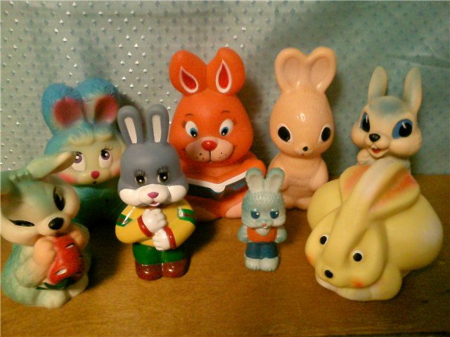 Моя первая коллекция игрушек. Часть 1