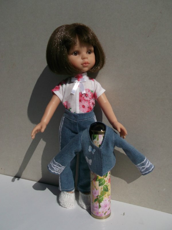 Джинсовые наряды — Одежда и обувь для кукол своими руками: фото (фото 10)