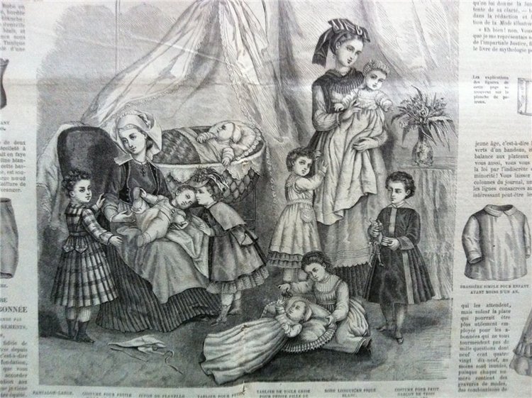 Журнал мод La Mode illustrèe (журнал для всей семьи)