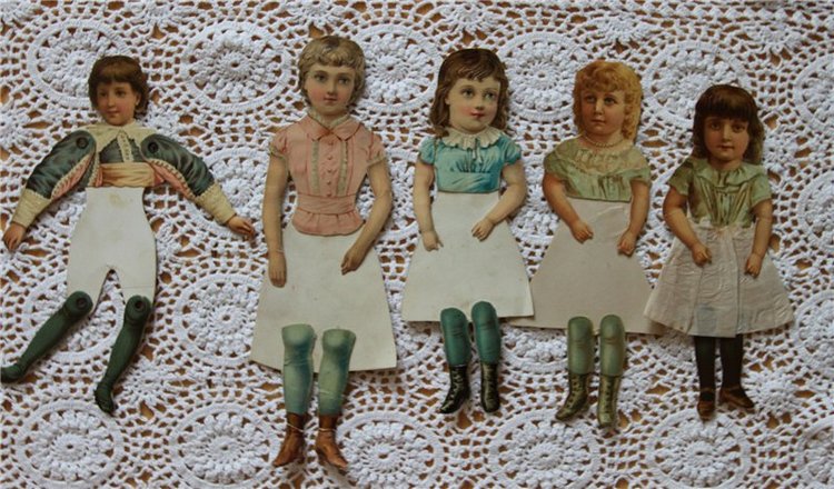 Тайна старой коробки (бумажные куклы 1892 года) (фото 8)