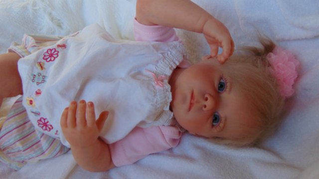 Ксюшенька! Еще одна Марлишка! Кукла реборн Шепелевой Людмилы