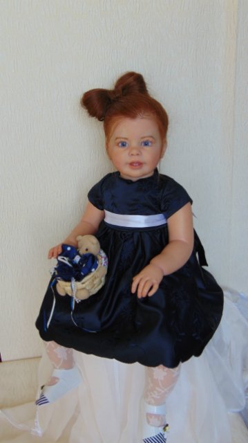 Моя самая большая девочка Наташа! Кукла реборн Шепелевой Людмилы (фото 6)