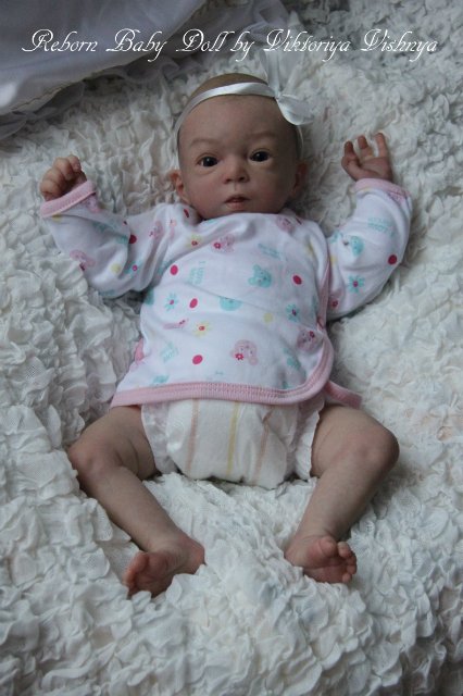 Аделиночка... Куколка реборн Виктории Вишни