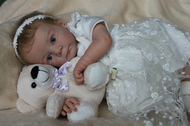 Мое маленькое солнышко Аделина! Кукла реборн Шепелевой Людмилы (фото 7)