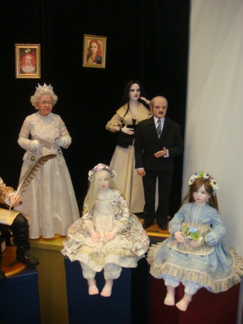 Ещё картинки с выставки... XI Международный Салон кукол на Тишинке в Москве 2015. Фото (фото 5)