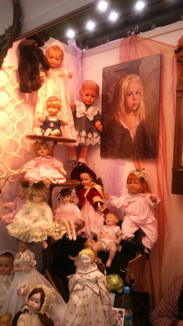 Ещё картинки с выставки... XI Международный Салон кукол на Тишинке в Москве 2015. Фото