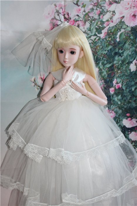 Принц-воин с невестой. Шарнирные куклы "Звезды подиума" новой волны