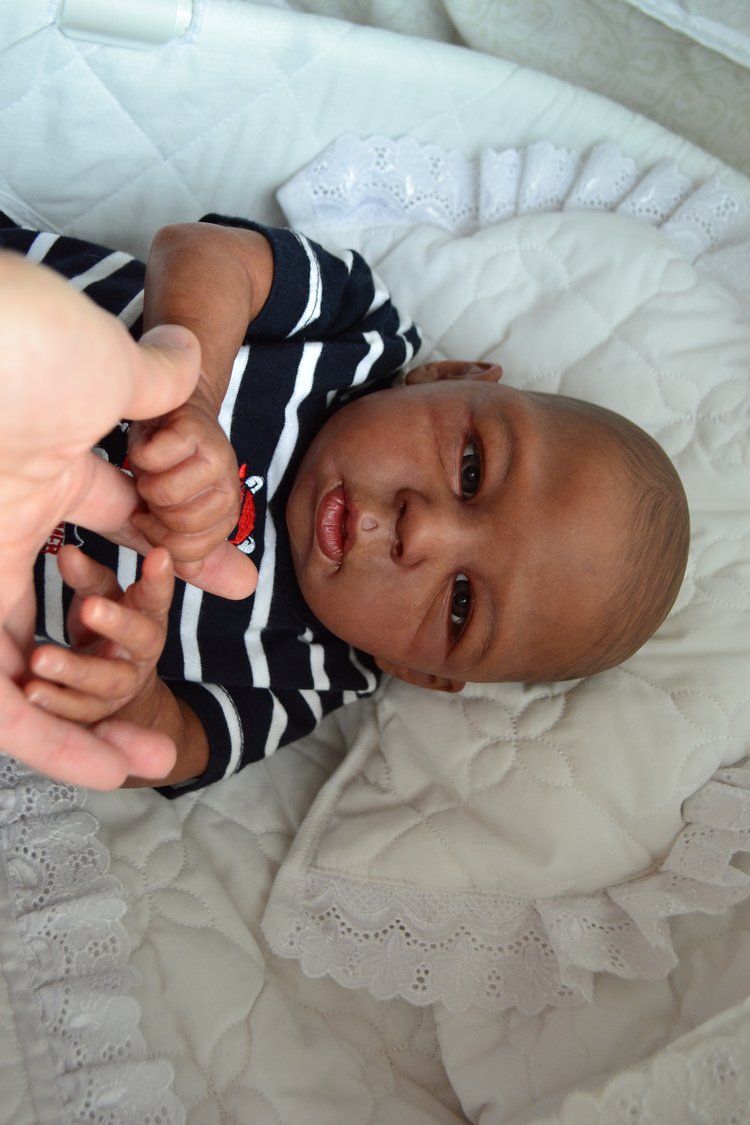 Этнический мальчик реборн (фото 6)