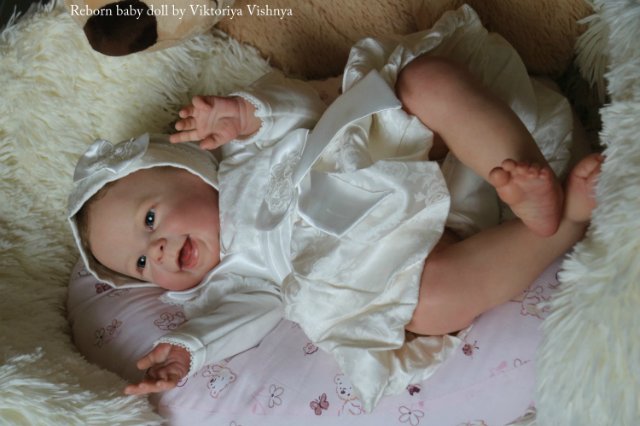 Мейзи... Куколка Реборн Виктории Вишни
