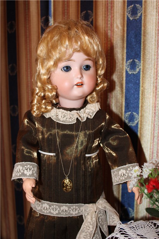 Немецкая антикварная кукла (фото 5)