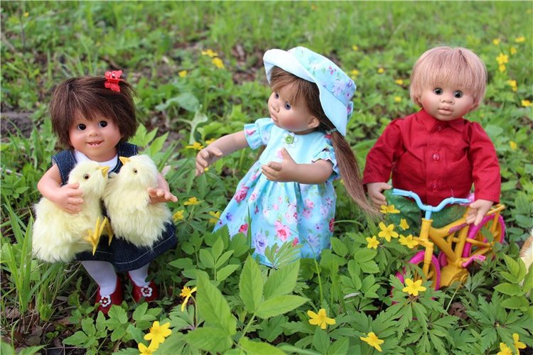 Весёлая семейка на прогулке (фото 3)