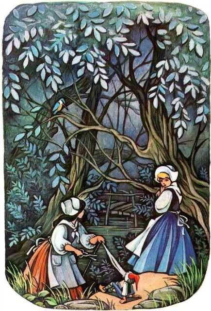 Розочка и Беляночка — Куклы Sylvia Natterer (Сильвия Наттерер): Gotz (фото 9)