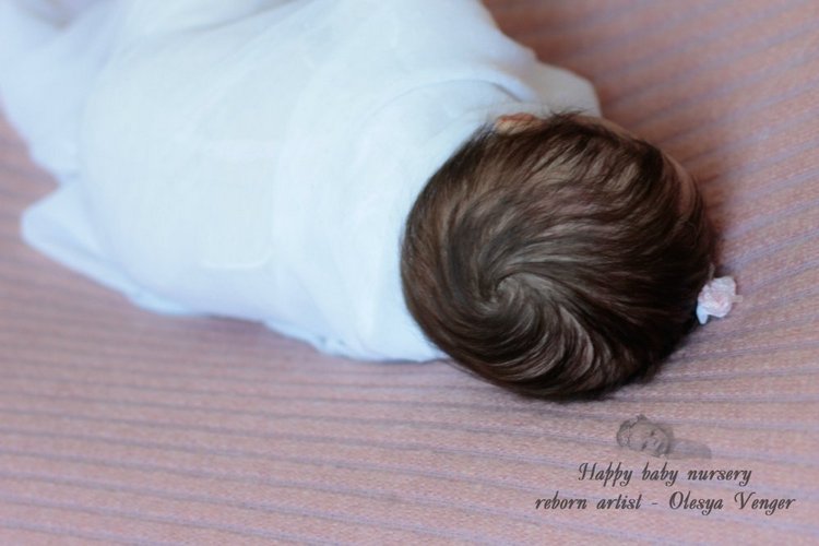 Моя Кирочка. Ненаглядная моя крошечка. Кукла реборн Олеси Венгер (фото 10)