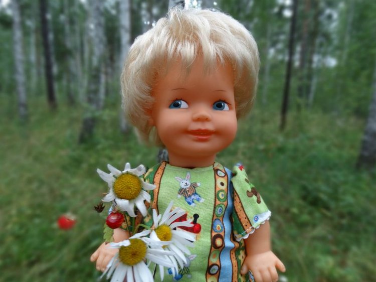 Малышка Лизи lissi batz в лесу