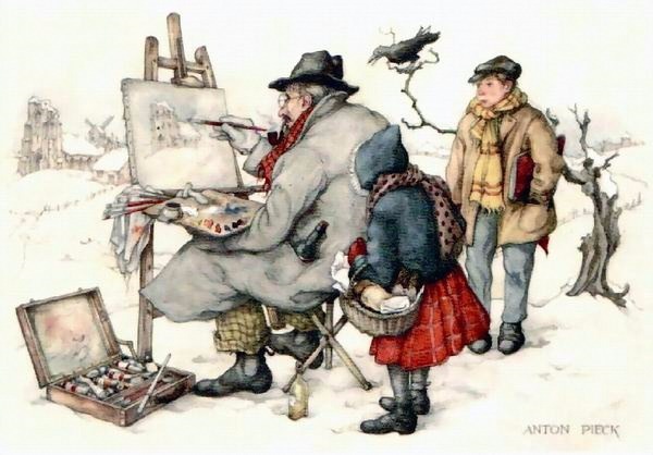 Волшебная кисть Антона Францискуса Пика