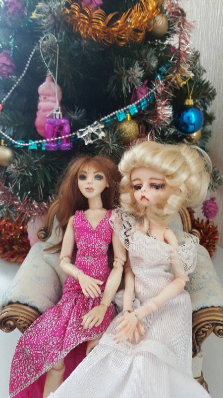 С Новым годом, друзья — Новый год и Рождество: праздничные фото кукол (фото 9)