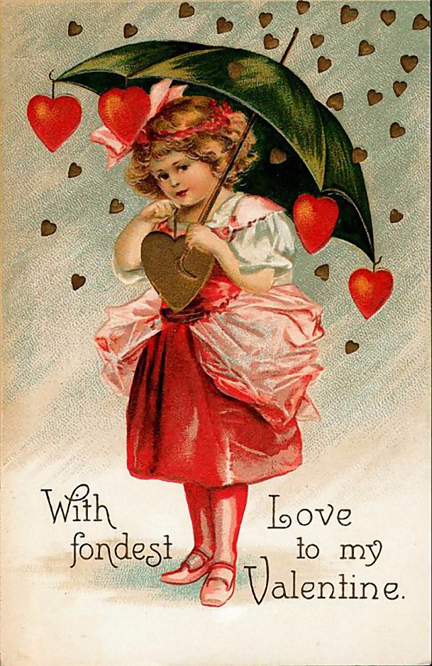 Старинные открытки с Денем Святого Валентина | Бэйбики Старинные открытки с Денем Святого Валентина