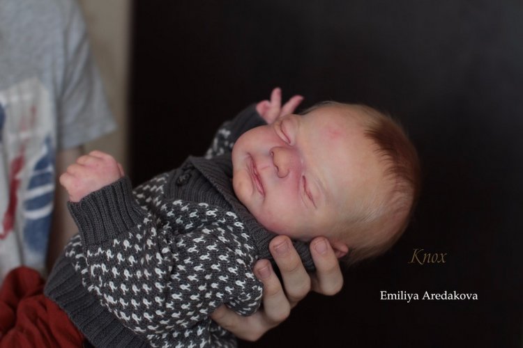 Мой реалистичный малыш реборн из молда Knox. Кукла Эмилии Аредаковой