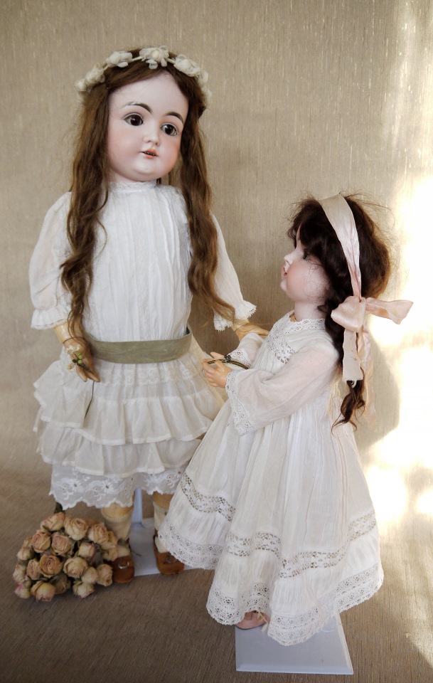 Антикварные куклы в моей коллекции