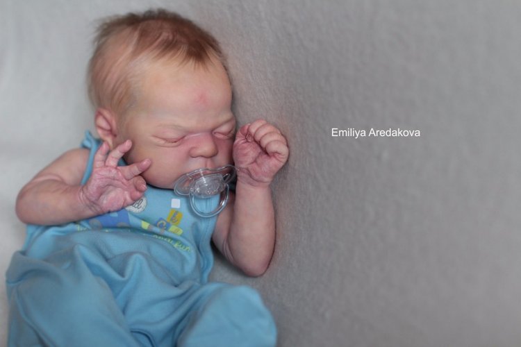 Мой реалистичный малыш реборн из молда Knox. Кукла Эмилии Аредаковой