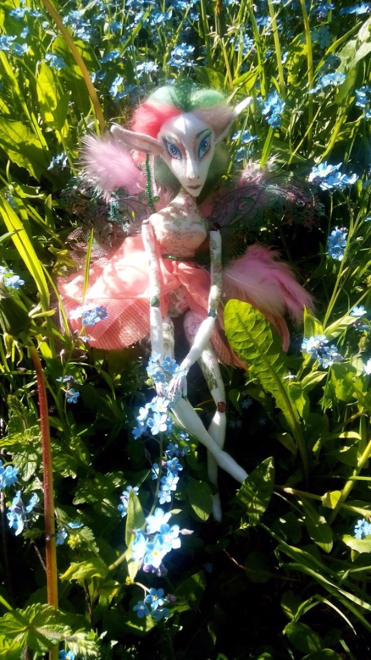 Коллекция кукол "Свет и Тень Хрустального Озера": Свет Кристалла (фото 4)