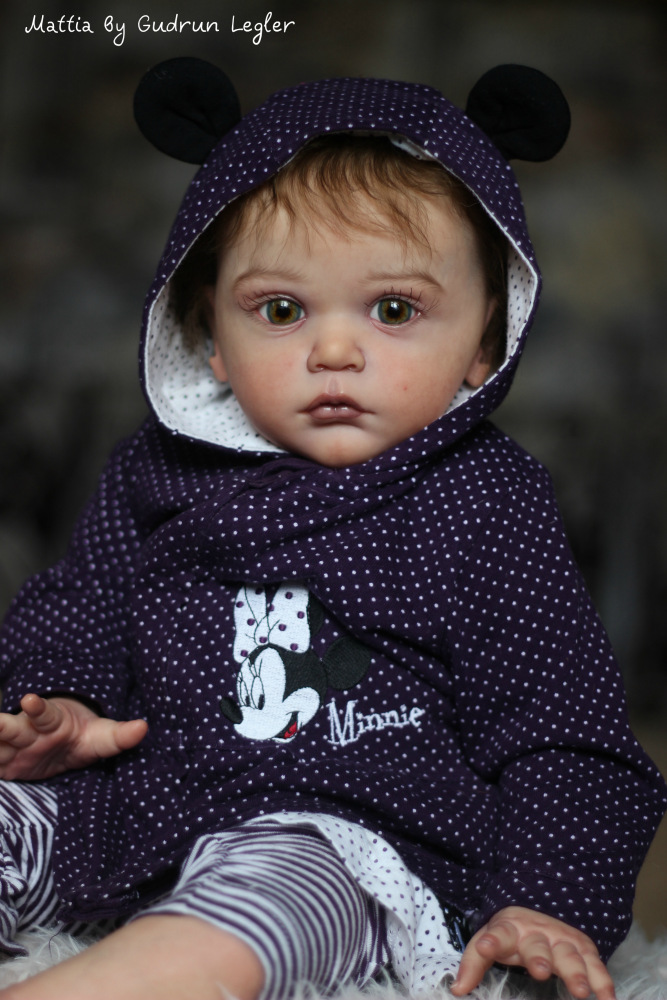 Еще раз Мышка. Mattia by Gudrun Legler. Кукла реборн Преображенской Светланы