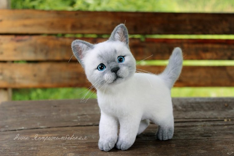 На прогулке — Валяные игрушки из шерсти: сухое валяние