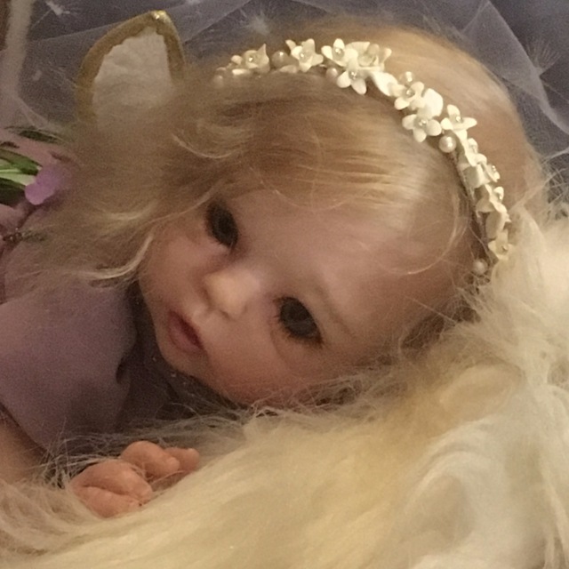 Цветочек-кукла реборн Элины Кудрявцевой