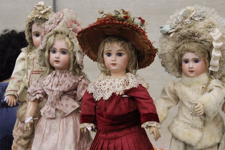 Выставка мишек, кукол и кукольной миниатюры в Голландии 2017 - часть третья