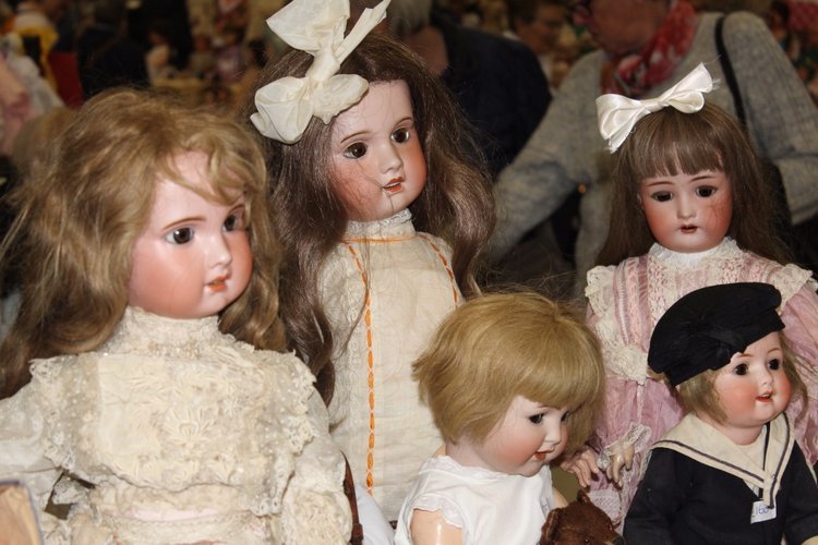 Выставка мишек, кукол и кукольной миниатюры в Голландии 2017 - часть третья (фото 6)