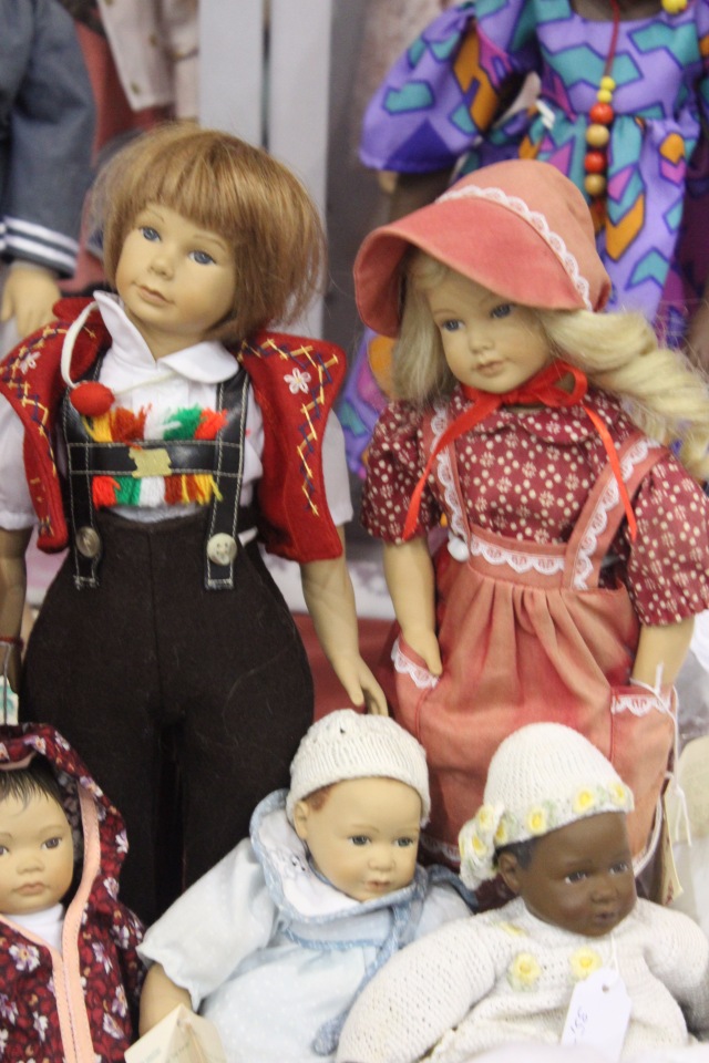 Выставка мишек, кукол и кукольной миниатюры в Голландии 2017 - часть четвертая