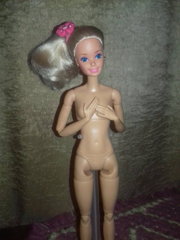 Та самая Барби на йожкином теле