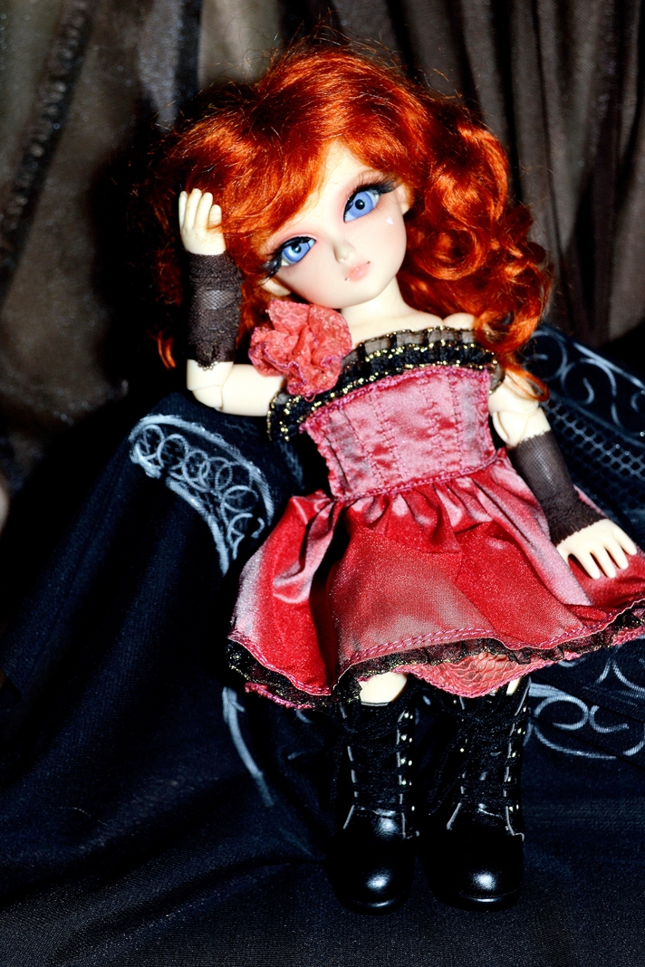 Самая необычная девочка BJD в нашей коллекции. Эбби от Angel Fantasy (фото 6)