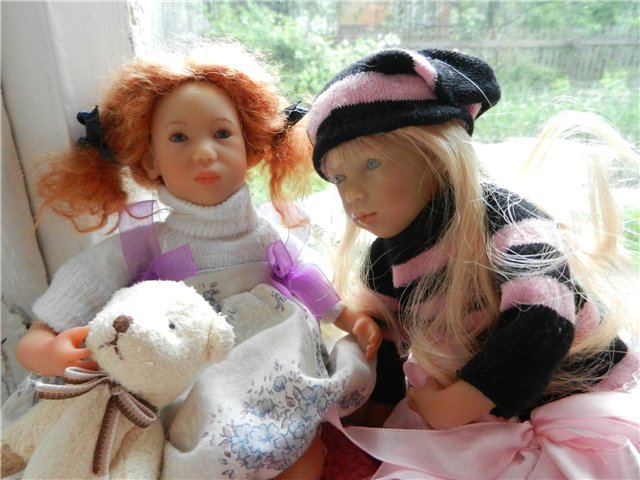 Kleine Himmelschlusselchen и Kleine Мирте (Annette Himstedt)