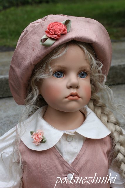 Летние девочки - редкие белокурые красавицы от Хильдегард Гюнцель для Walterhäuser Puppenmanufaktur