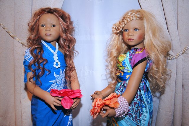 Яркие девчонки Таби и Бирка от Annette Himstedt