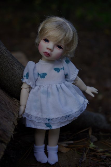 Затаились в ожидании. авторская кукла от Kim Lasher