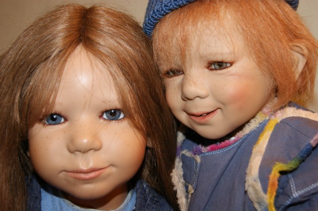 Freddie и Fina -дети улиц коллекция 2004 года Annete Himstedt