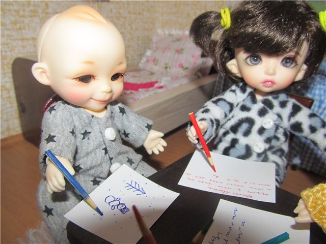 Письмо Деду Морозу — Фотоистории с куклами BJD (БЖД): сериалы (фото 10)