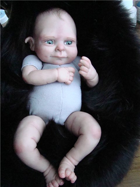 Маленькая Снежинка и помпушка Рози. Авторские куклы Кондрашовой Ирины