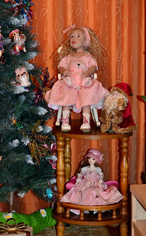 Наша новогодняя елка! Кукольная коллекция