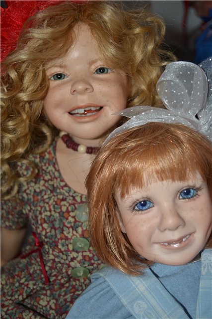 Солнышко в фарфоре! Аннушка от Heidi Plusczok