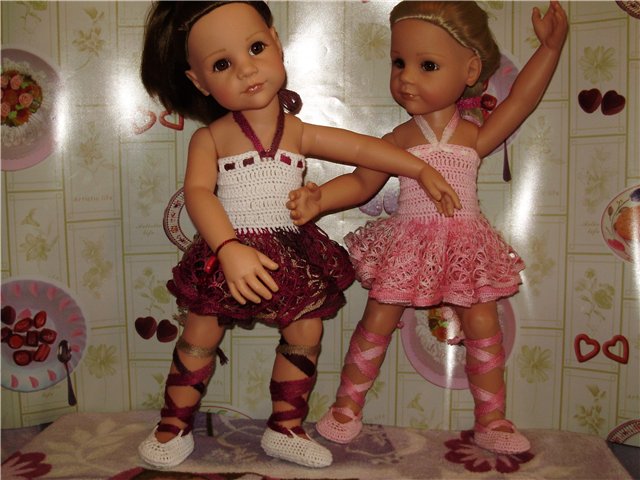 А у нас балетный класс! Одежда для Готц (фото 10)