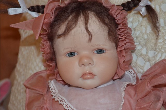 Ruth Treffeisen... Мышка — Фарфоровые куклы Ruth Treffeisen (Рут Треффейсен): авторские (фото 3)