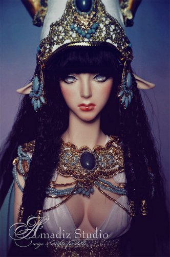 Невероятные парики для кукол БЖД от: Amadiz Studio