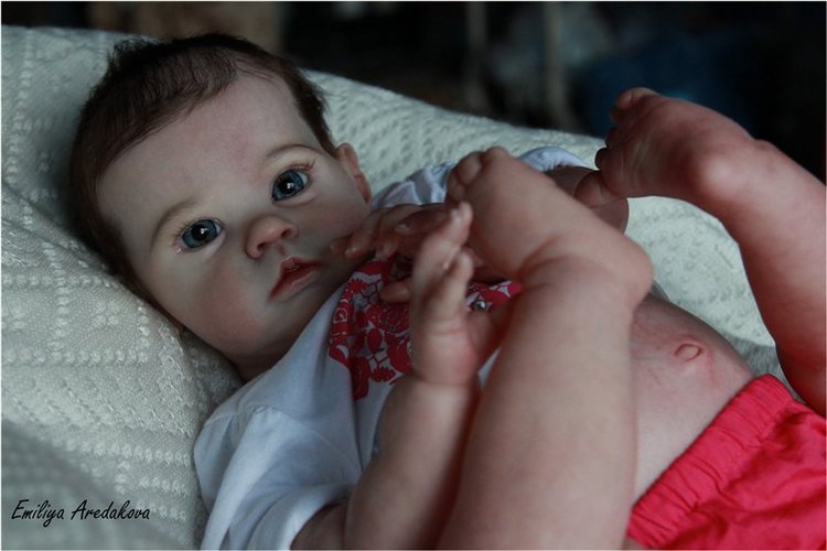 Малютка Шарли. Кукла реборн Эмилии Аредаковой (фото 2)