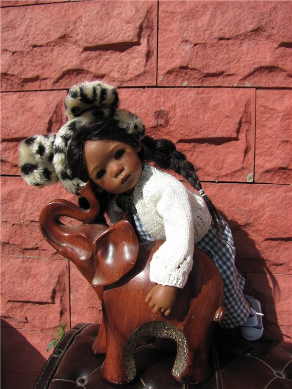 Вспоминая теплые дни. Полуденные танцы кукол Annette Himstedt