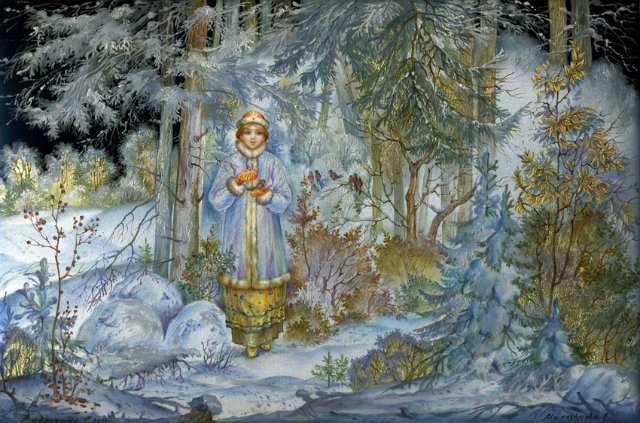 Усмотри тропинку в сказку или Здесь русский дух, здесь Русью пахнет. Федоскинская лаковая миниатюра