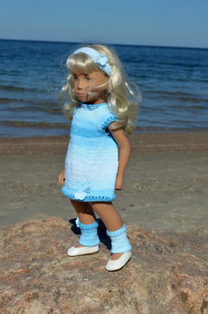 Бабье лето... Кукла Саша Sasha Doll Gingham (фото 6)